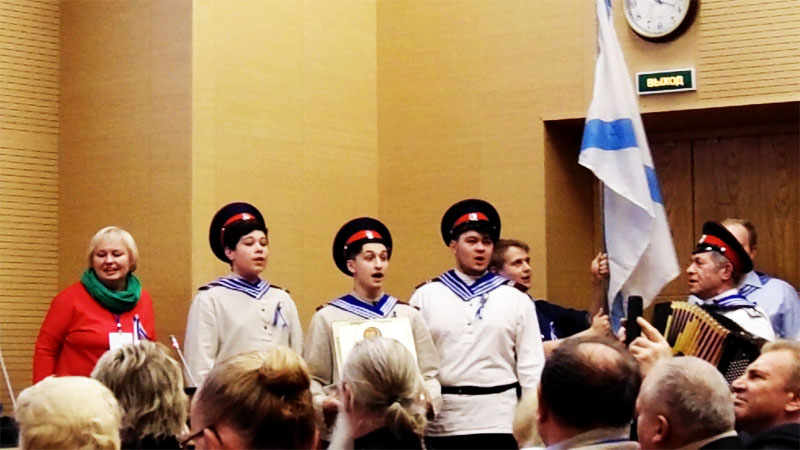 Участники зимнего этапа Ушаковских сборов