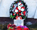 8 февраля 2020 года. 39-я годовщина памяти командования КТОФ. Санкт-Петербург, Серафимовское кладбище. Возложение цветов на мемориале командования Тихоокеанского флота.