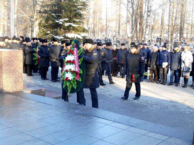 Возложение венков на мемориале КТОФ 08.02.2020