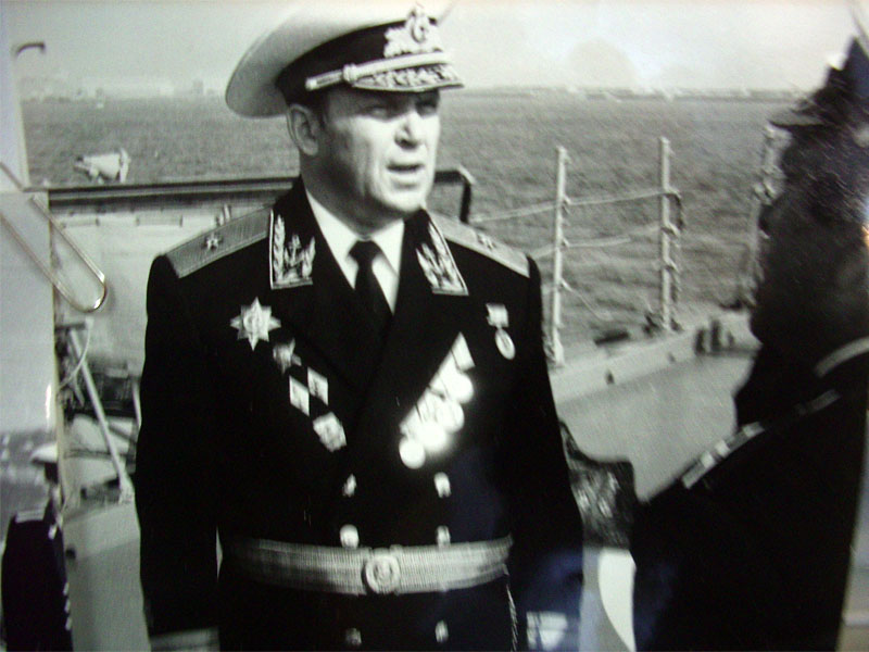 Джемс Константинович Чулков на корабле