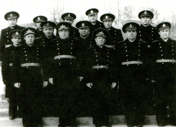 офицеры штаба флотилии